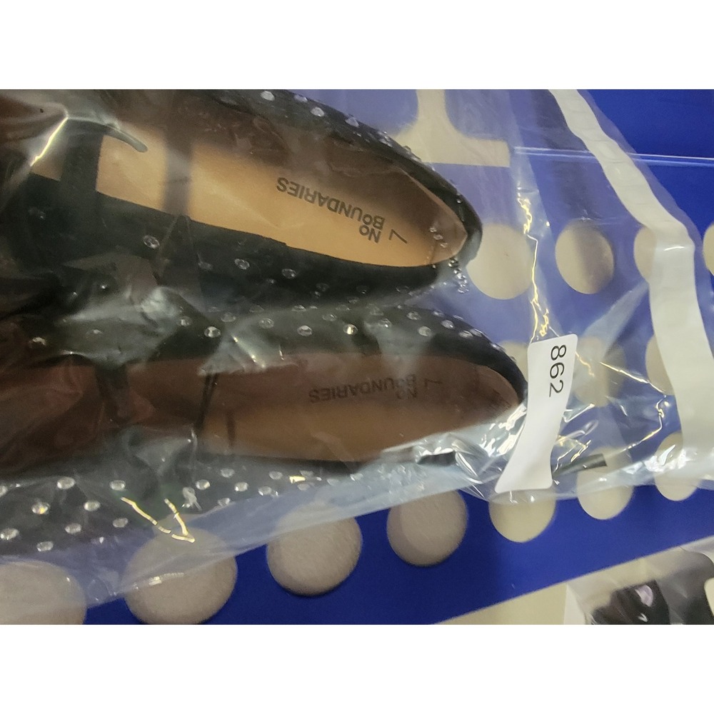 No Boundries Memory Foam Studded Black Size 7‎ - Picture 10 of 10